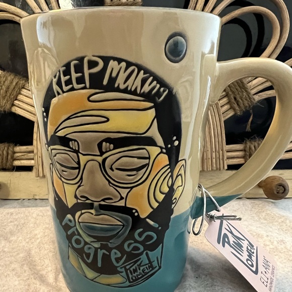 Pinklomein “Keep Making Progress” Mug - Picture 1 of 7